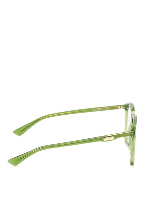 gucci green glasses frames